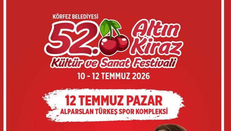 52. Altın Kiraz Festivali başlıyor