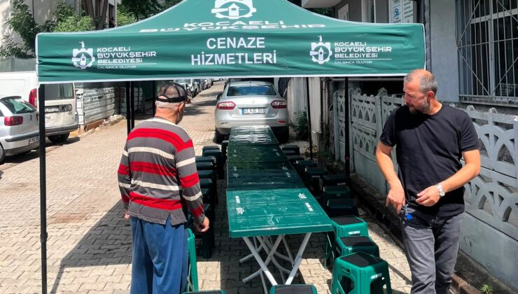 Büyükşehir’den acıyı paylaşan, yükü hafifleten hizmet
