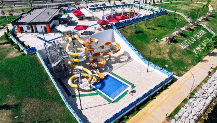 Çocukların yaz tercihi: Değirmendere Aquapark