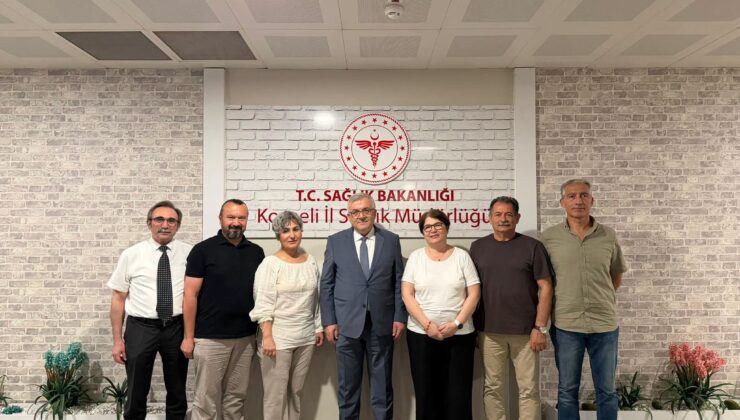 Kocaeli Tabip Odası’ndan İl Sağlık Müdürlüğüne Ziyaret