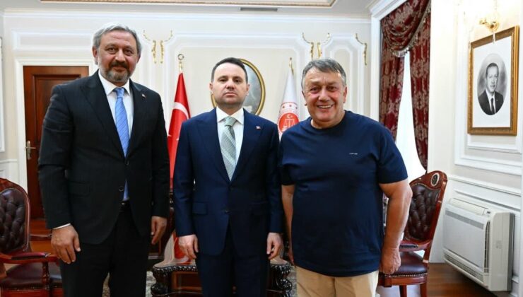 Yılmaz ve Türüt, Adalet Bakanı Akın Gürlek ile görüştü
