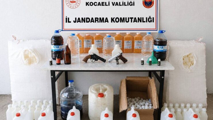 Jandarmadan Kocaeli’de kaçakçıkara ağır darbe