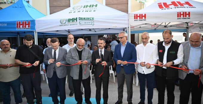 İHH Derince Hizmet Binasının açılışı yapıldı