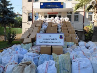 Jandarmadan kaçak tütün operasyonu