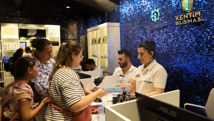 Körfez Aqua’da ‘Hatıra Mağazası’ da çok sevildi
