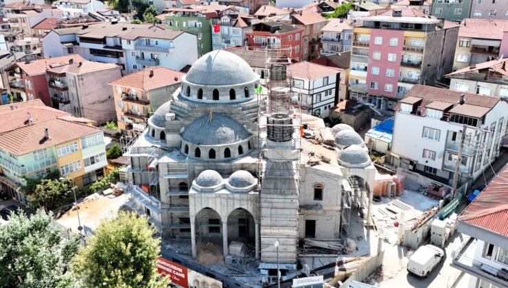 Kuruçeşme Merkez Camii yeni yüzüne kavuşuyor