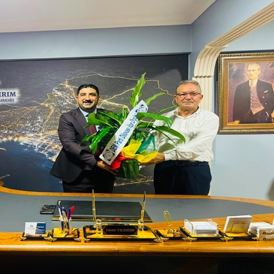 Dilovası DEP Parti’den Enver Yıldırım’a ziyaret