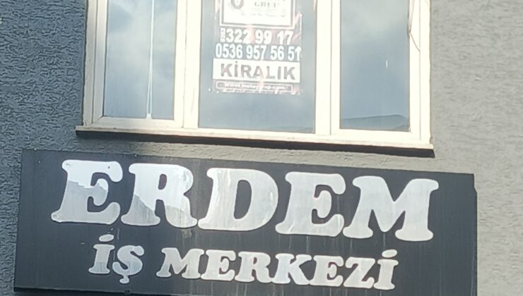 Erdem İş Merkezi esnafı mağdur