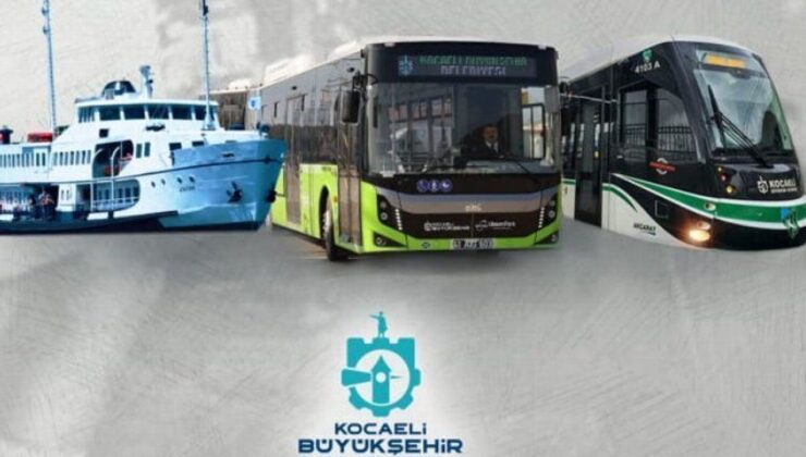 Yarın Kocaeli’de ULAŞIM ÜCRETSİZ