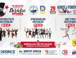 Zafer Bayramı’nda Derince’de Spor Şöleni