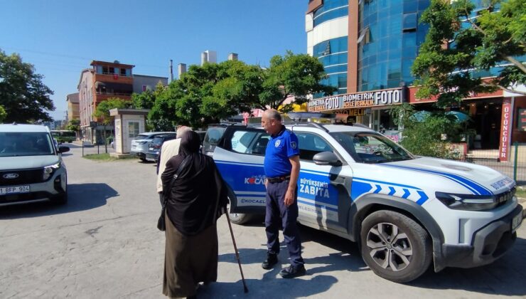 Yaşlı çiftin imdadına Büyükşehir Zabıtası yetişti