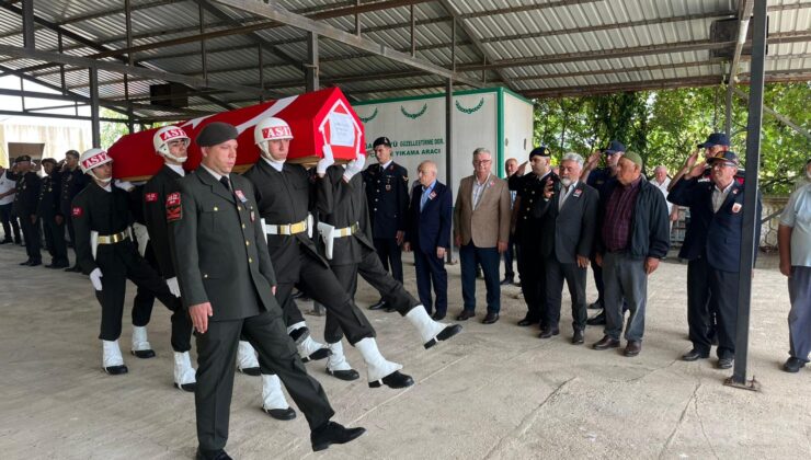 Kıbrıs Gazisi Son Yolculuğuna Uğurlandı