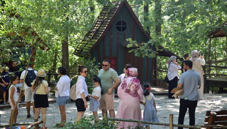 Sıcak havalardan bunalan Ormanya’ya akın ediyor