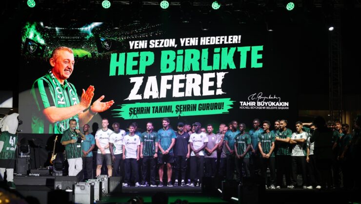 Kocaelispor yeni sezonu coşkuyla açtı