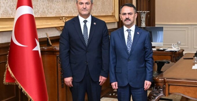 Başkanvekili Lütfü Obuz’dan Vali Aktaş’a ziyaret
