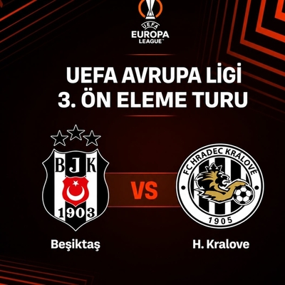 Hradec Kralove-Beşiktaş maçıı bugün şifresiz yayınlanacak