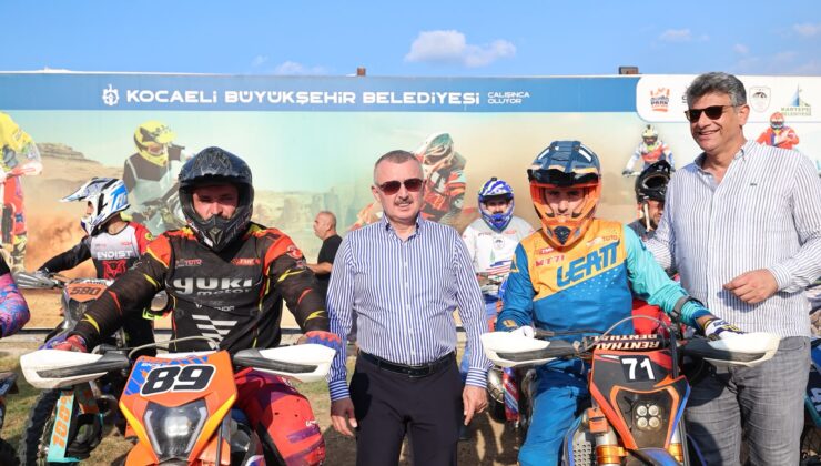 Türkiye Süper Enduro Şampiyonası Kartepe de başladı