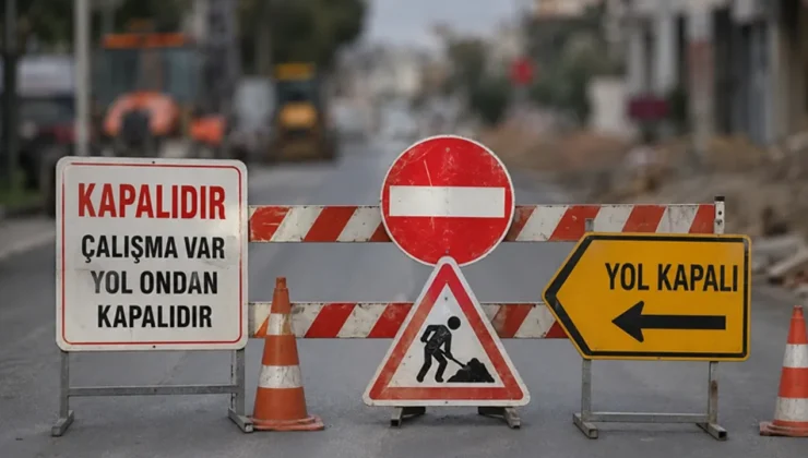 Sürücüler Dikkat! Bu cadde trafiğe kapatılıyor