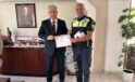Hayat kurtaran polis memuruna Başarı Belgesi