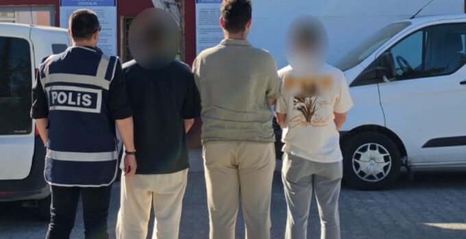 Yasadışı şans oyunları bağlantılı 3 kişi yakalandı