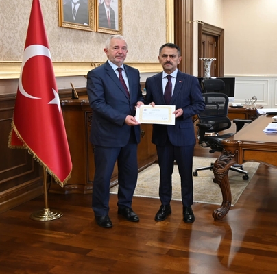 Müftü Sönmezoğlu’ndan Vali Aktaş’a Veda Ziyareti