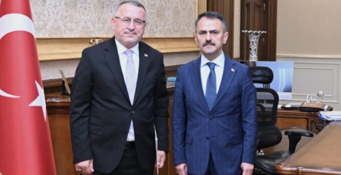 Bugün göreve başladı İlk Vali Aktaş’ı ziyaret etti