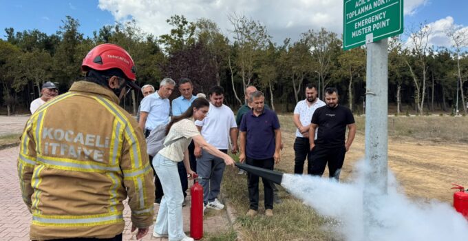 Büyükşehir’den eğitim ve tahliye tatbikatı