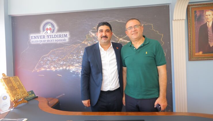 Başkan Gökçe Enver Yıldırım’ı ziyaret etti
