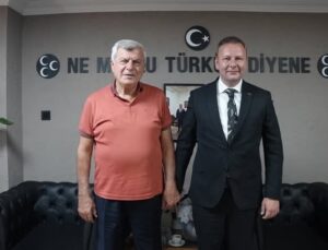 Karaosmanoğlu MHP’ye hayırlı olsuna geldi