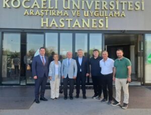 Kocaeli Trabzonlular’dan Bekar’a Ziyaret