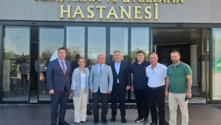 Kocaeli Trabzonlular’dan Bekar’a Ziyaret