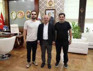 Başkan Söğüt, Selçuk İnan ve Metin Özkan’ı konuk etti