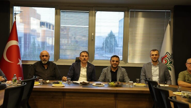 Kocaeli Rizeliler Vakfı, Başkan Özlü’yü Ağırladı