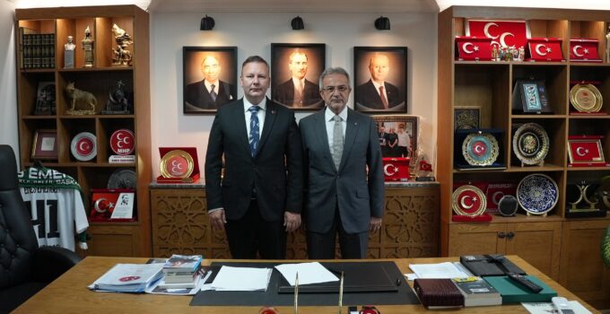 KSO Başkan Adayı Köşker’den MHP’ye krıtik ziyaret