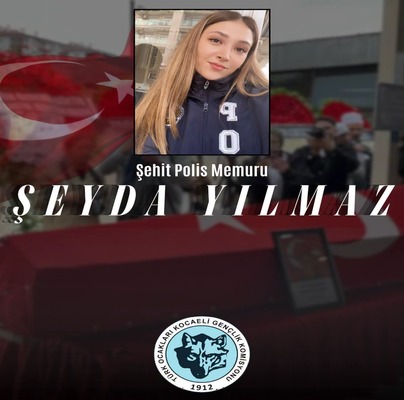 Türk Ocakları Kocaeli Şube Şeyda Yılmaz’ı unutmadı