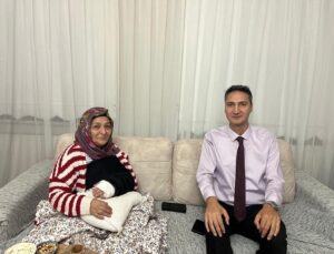MHP Derince’den Gülşen Akbulut’a Geçmiş Olsun Ziyareti