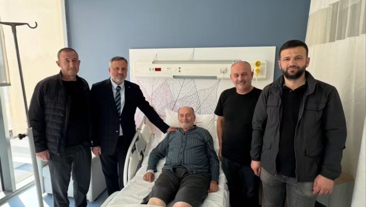 Dokuzlar’dan Adem Yılmaz’a Hastanede Geçmiş Olsun Ziyareti
