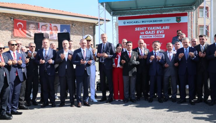 Gebze Şehit Yakınları ve Gazi Evi hizmete açıldı