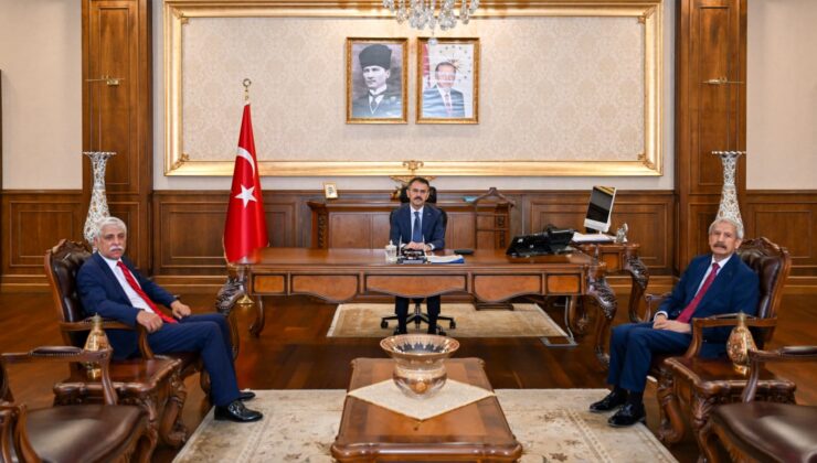 ERGİN AKBULUT’TAN VALİ AKTAŞ’A ZİYARET