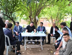 Boyraz ve Aktaş’tan Keskin Ailesine Taziye Ziyareti