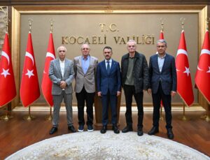 Merkez Valilerinden Vali Aktaş’a Ziyaret