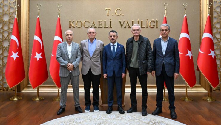 Merkez Valilerinden Vali Aktaş’a Ziyaret