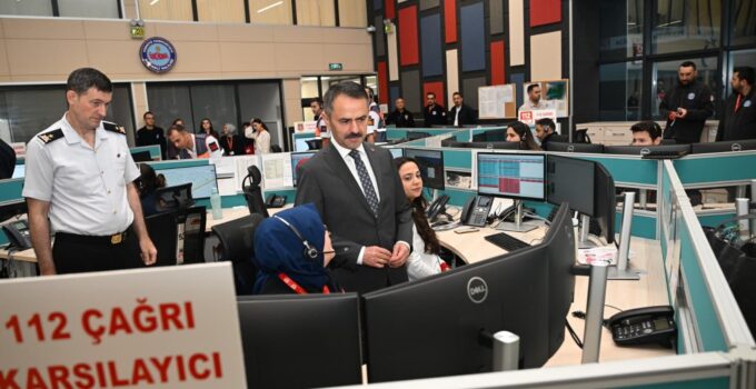 Vali Aktaş’tan 112’ye YAKIN TAKİP