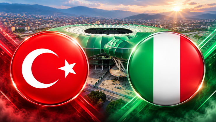 Bugün Bursa’da oynanacak Türkiye–İtalya Maçı ATV’de