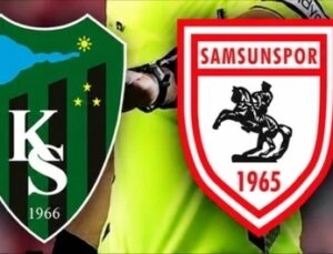 Samsunspor maçında Düdük Coşkunses’de