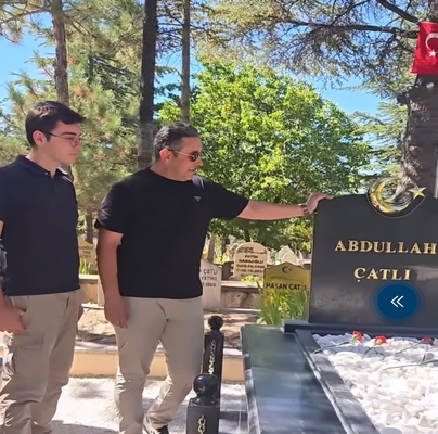 Volkan Bayram’dan Abdullah Çatlı’nın Kabrine Ziyaret