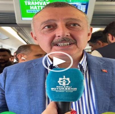 Kartepe tramvay kentimize hayırlı olsun