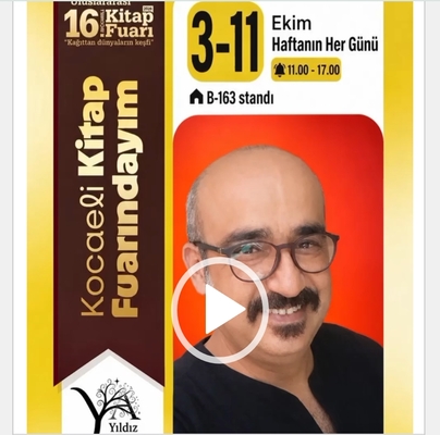 Halk Ozanı-Yazar Cengiz Han Göksu Kitap Fuarı’nda