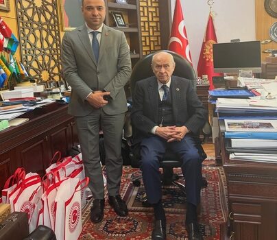 Abdulkadir Özdemir’den Devlet Bahçeli’ye ziyaret