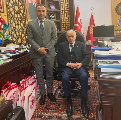 Abdulkadir Özdemir’den Devlet Bahçeli’ye ziyaret